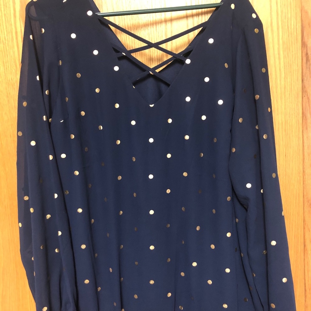 Polka Dot Blouse